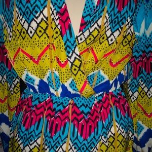 Women’s multi print  midi dress